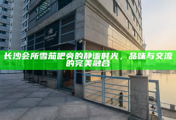 长沙会所雪茄吧，静谧时光中的品味与交流